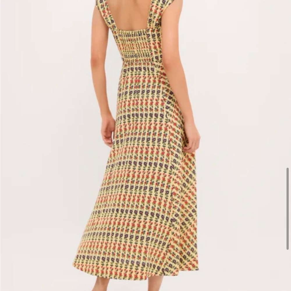 Tuckernuck Multi-color Floral Maxi Dress NWT (purchased for $298) - Picture 3 of 3